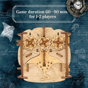 Cluebox Megabox - Escape Room dans une boîte. Nautilus du Capitaine Nemo