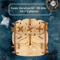 Cluebox Megabox - Escape Room dans une boîte. Nautilus du Capitaine Nemo