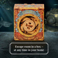 Cluebox Megabox - Escape Room dans une boîte. Nautilus du Capitaine Nemo