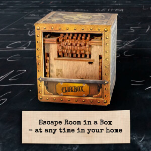 Cluebox Megabox - Escape Room dans une boîte. Chat de Schrödinger