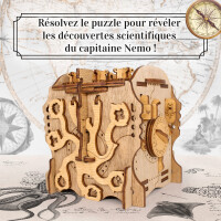 Cluebox - Escape Room dans une boîte. Nautilus du Capitaine Nemo